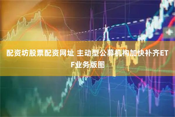 配资坊股票配资网址 主动型公募机构加快补齐ETF业务版图